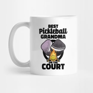 Best Pickleball Grandma Paddle Pickleballer Lucky Pickleball Mug